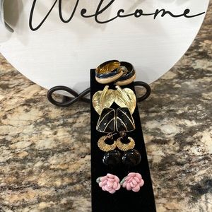 NWOT  6 Pair Pierced Earrings Bundle